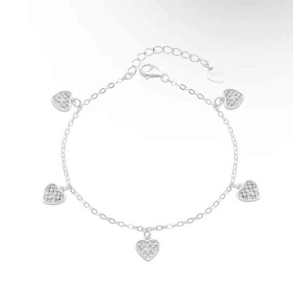 Tobilleras con Dijes de Corazón