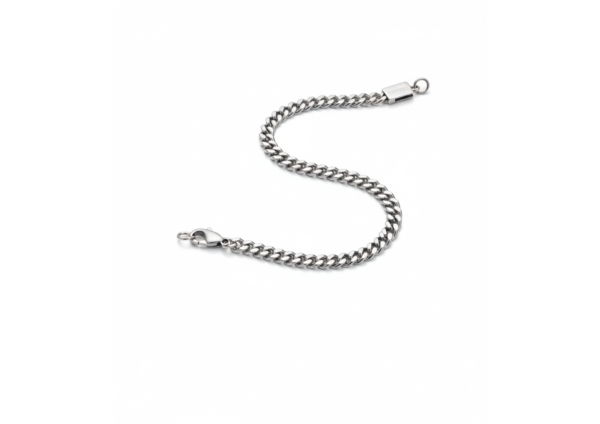 Set de Pulsera y Anillo Cadena Curb