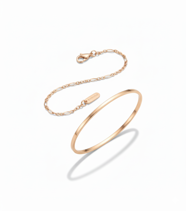 Dúo de Pulseras Minimalistas
