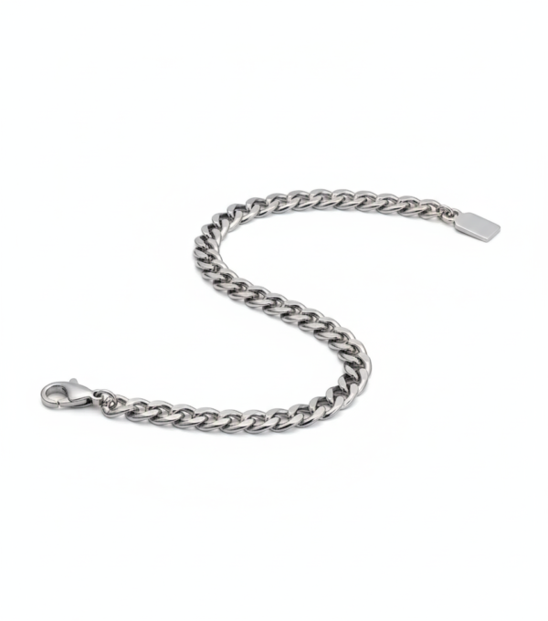 Pulsera Cadena Curb Gruesa