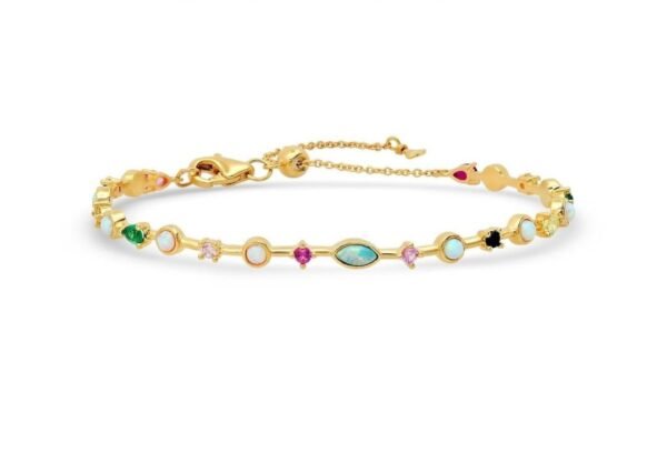 Pulsera Parvati Ópalo y Gemas