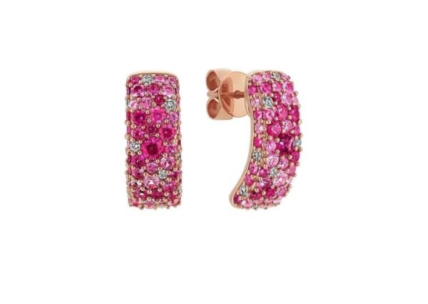 Aretes Crepúsculo de Piedras Rosas