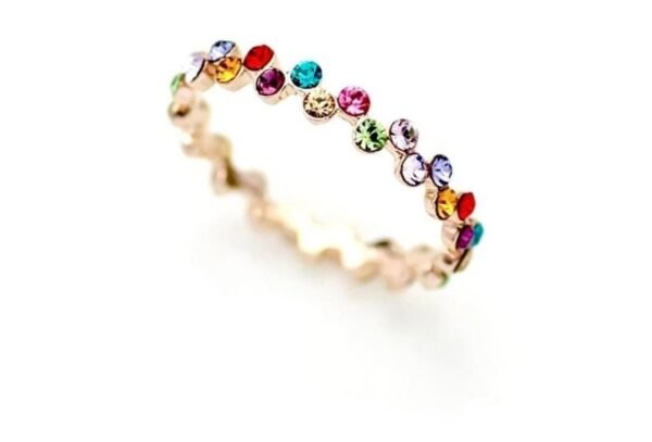 Anillo Parvati Flores de Colores