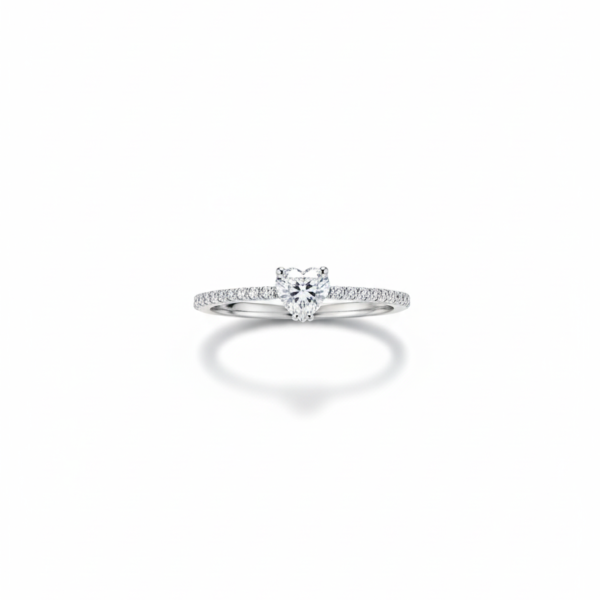 Corazón con Banda Pavé